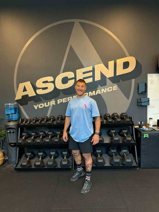 Powder Blue Drip Tee