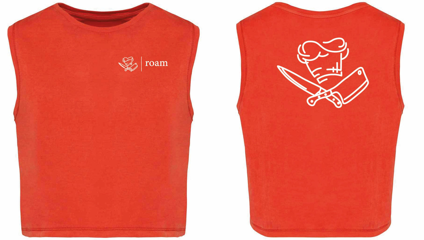 Roam Ladies Cropped Tank Top