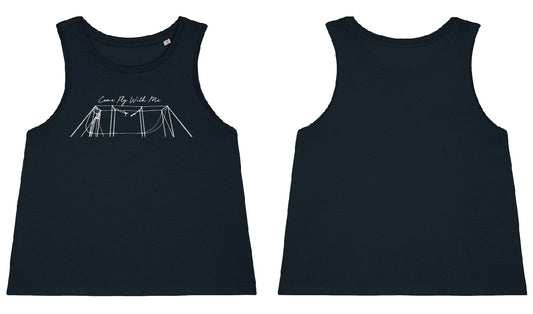 Come Fly with me Crop Vest