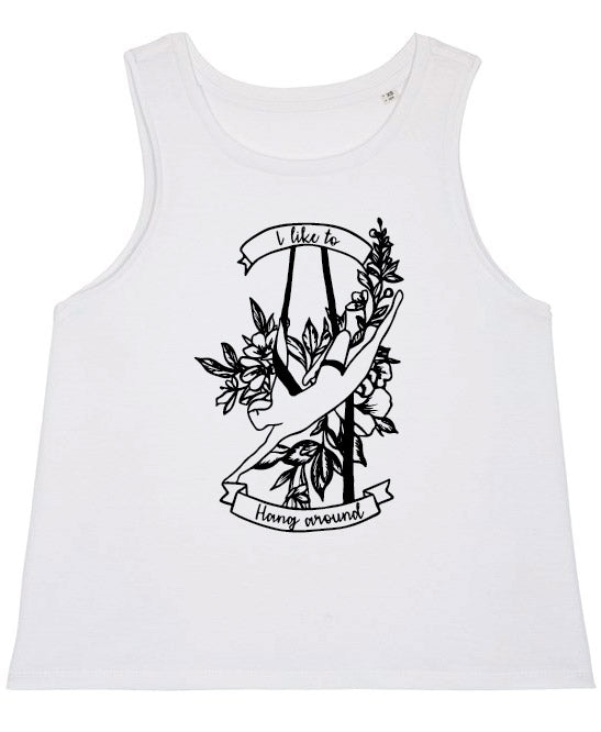 Hanging Around Crop Vest