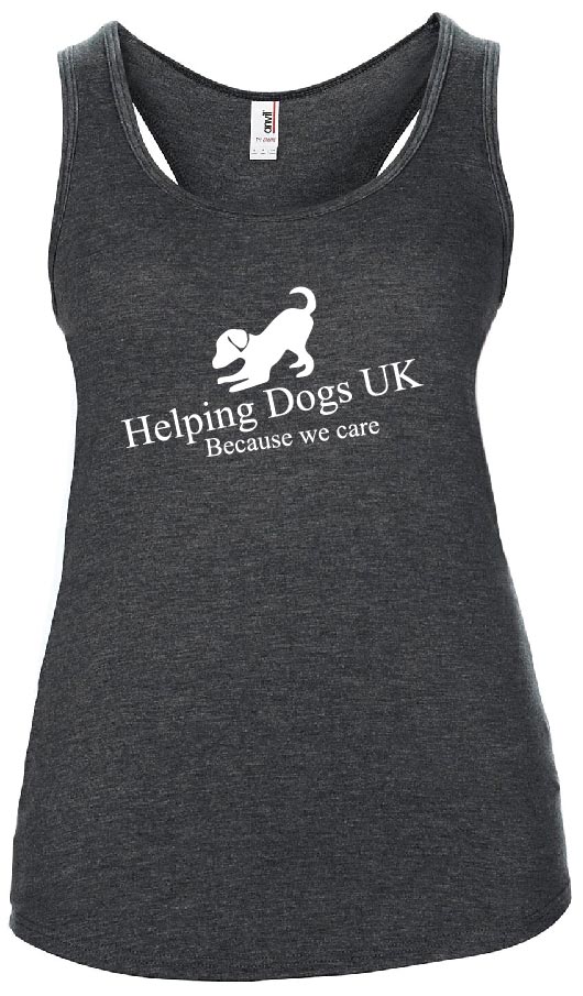 Women's triblend racerback tank