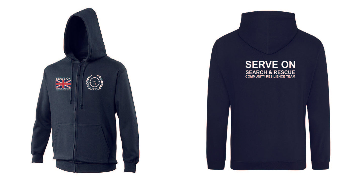 Unisex Zip Hoodie - Community Resilience Team