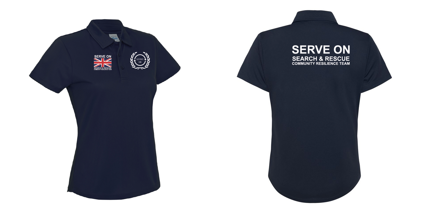 Ladies Cool Polo Shirt - Community Resilience Team