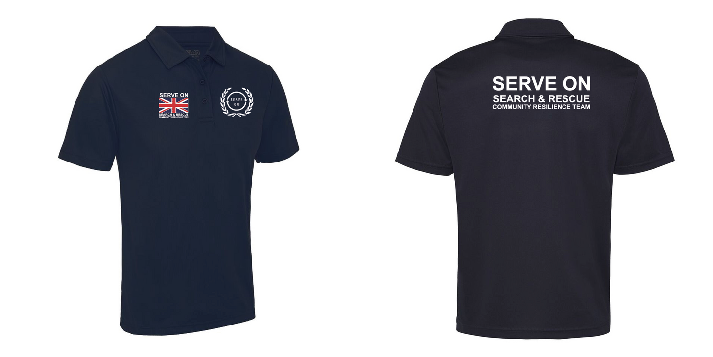 Unisex Cool Polo Shirt - Community Resilience Team