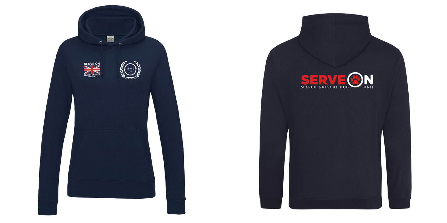 Ladies Hoodie - Search & Rescue Dog Unit