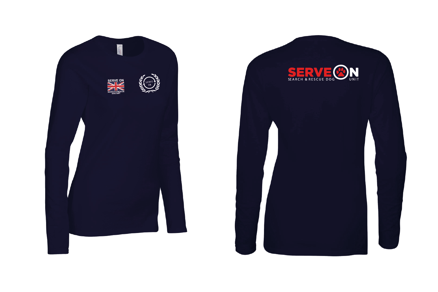 Ladies Longsleeve - Search & Rescue Dog Unit