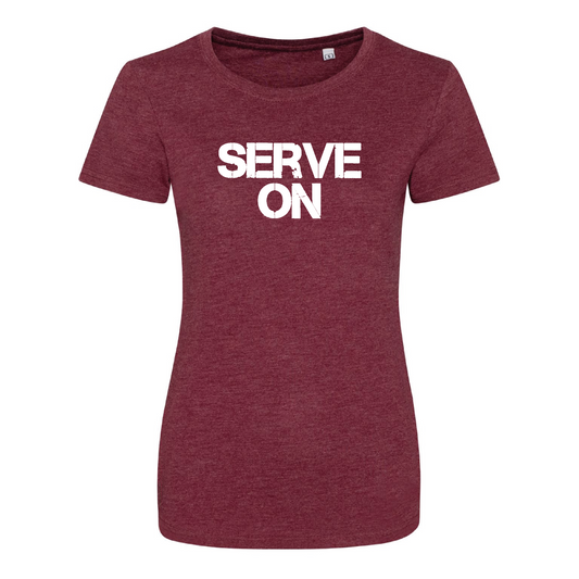 Ladies Heather T Shirt (Bold logo)