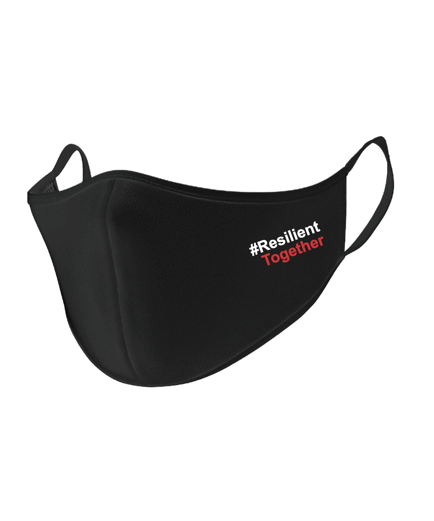 Face Mask Pack of 5 - #Resilient Together