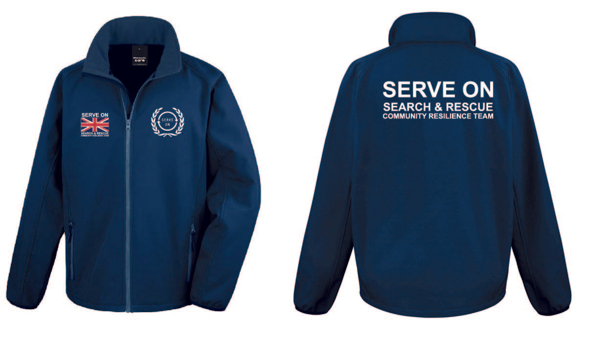 Unisex Softshell Jacket - Community Resilience Team
