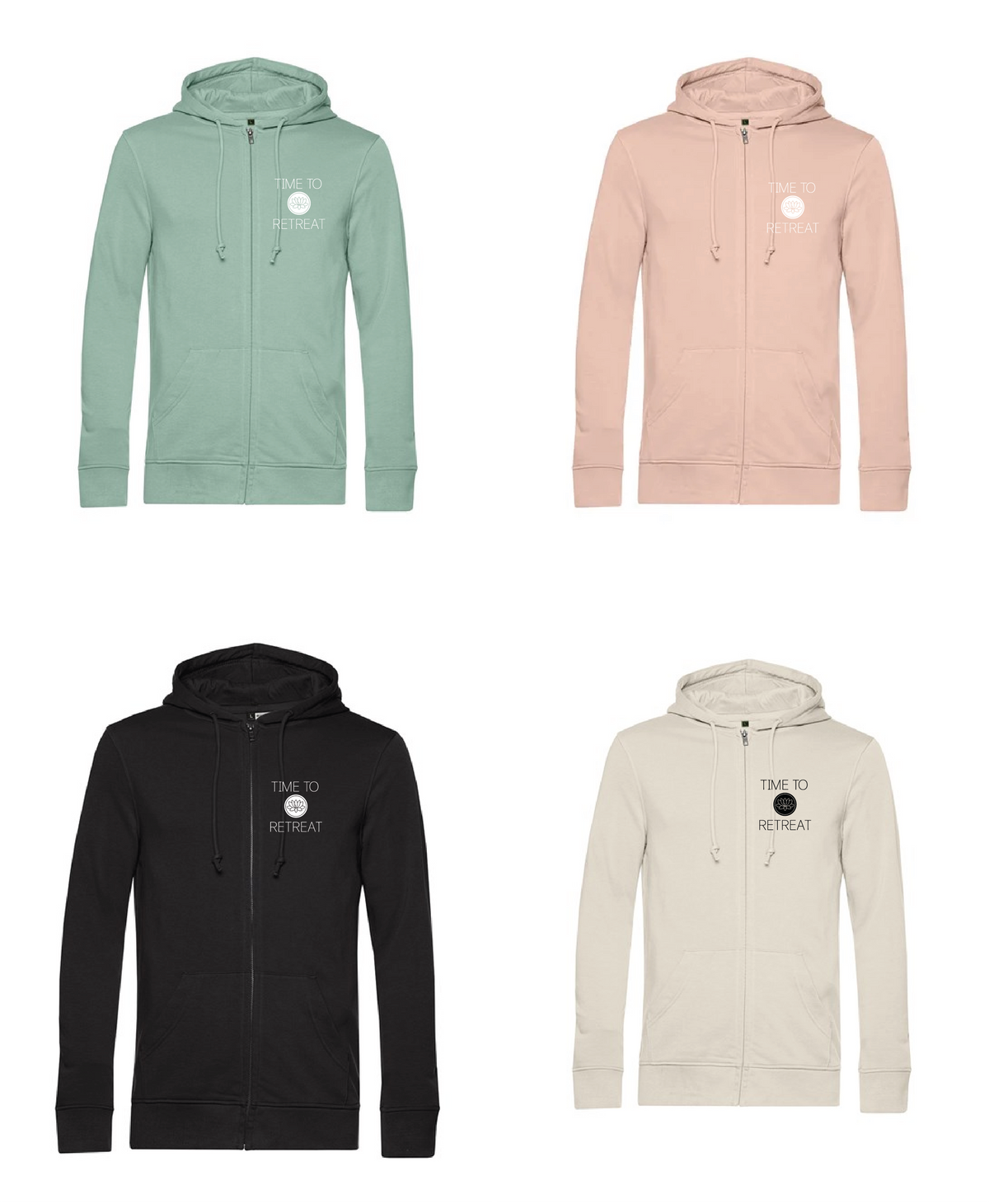 Unisex Zip Hoodie Retreat 2026