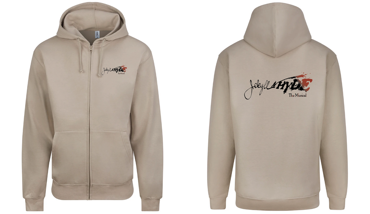 Jekyll & Hyde Printed Zip Hoodie