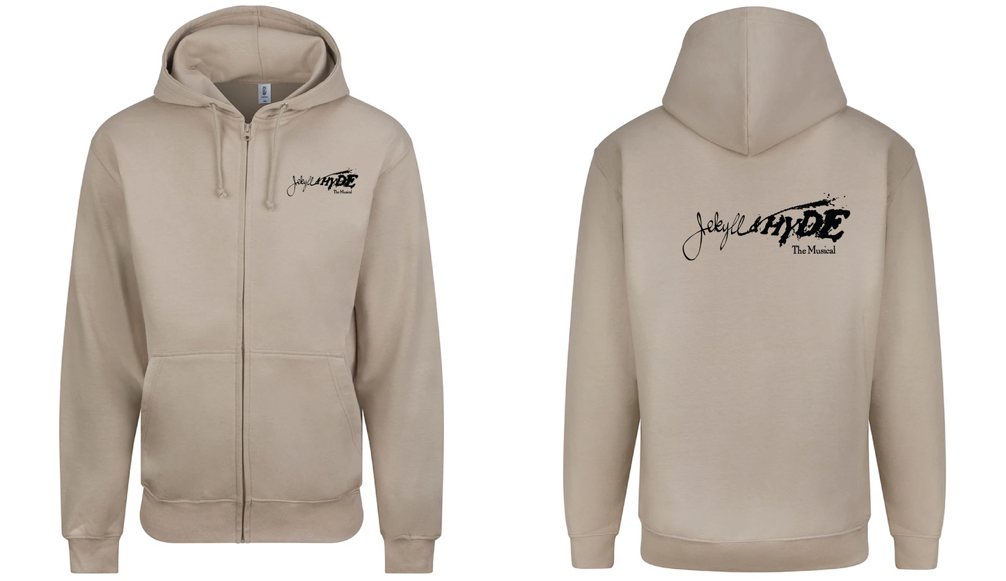 Jekyll & Hyde Embroidered Adult Zip Hoodie