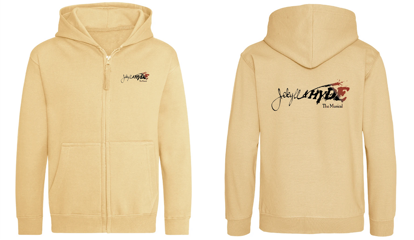 Jekyll & Hyde Kids Printed Zip Hoodie