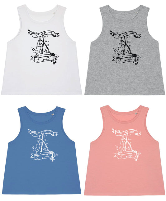 I don't sweat Crop Vest