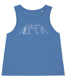 Come Fly with me Crop Vest