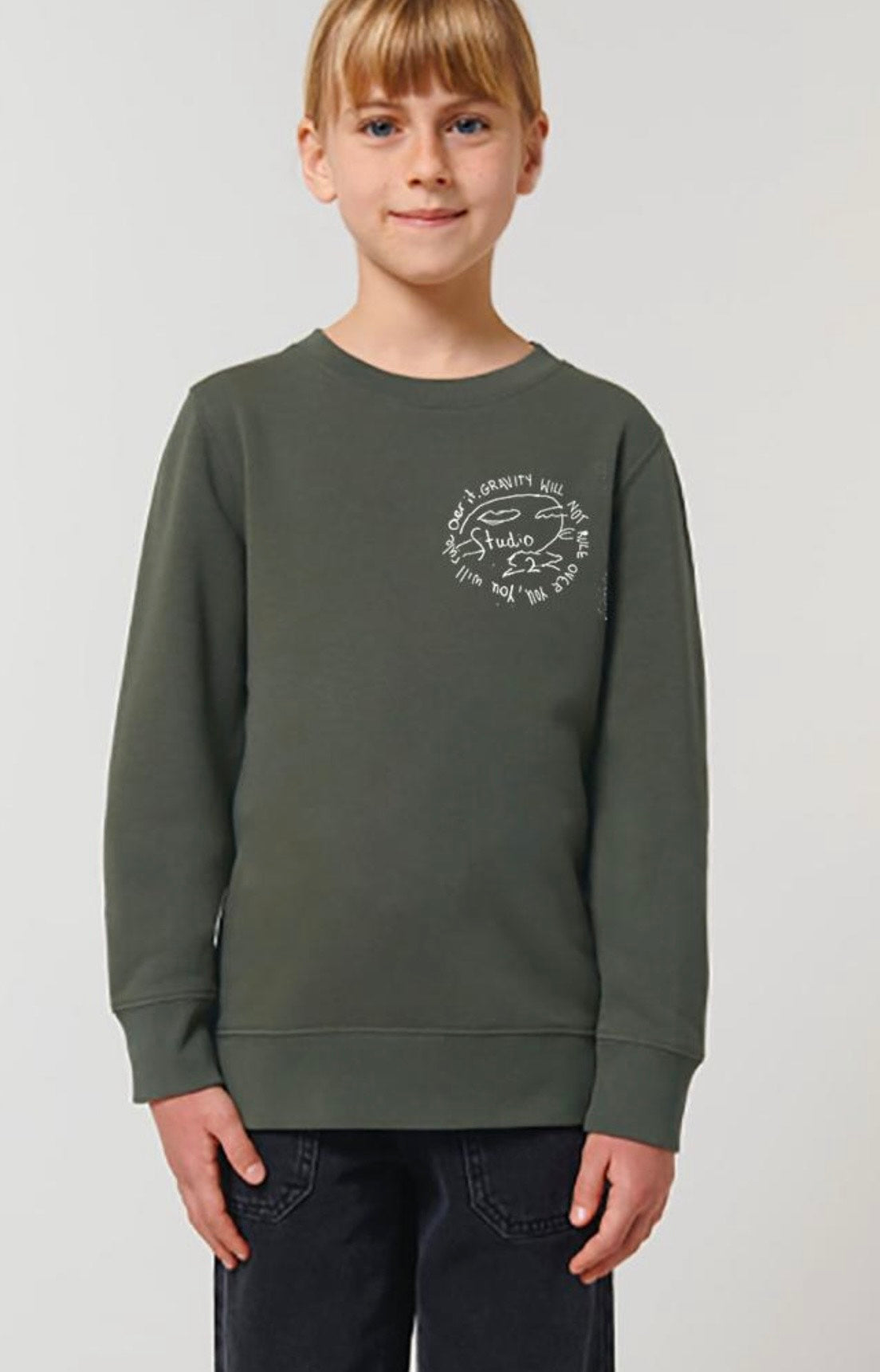 Kids Khaki Sweatshirt