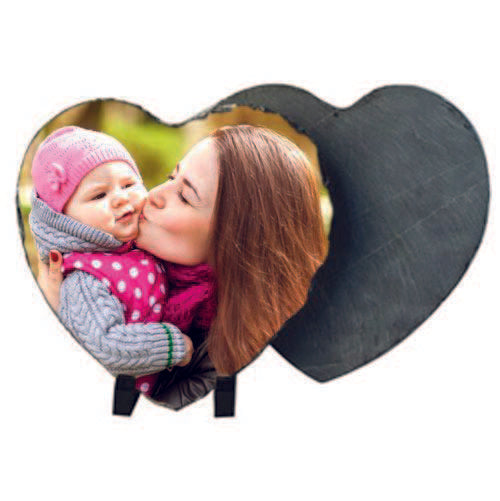 Heart Photo Slate (add your own photo)