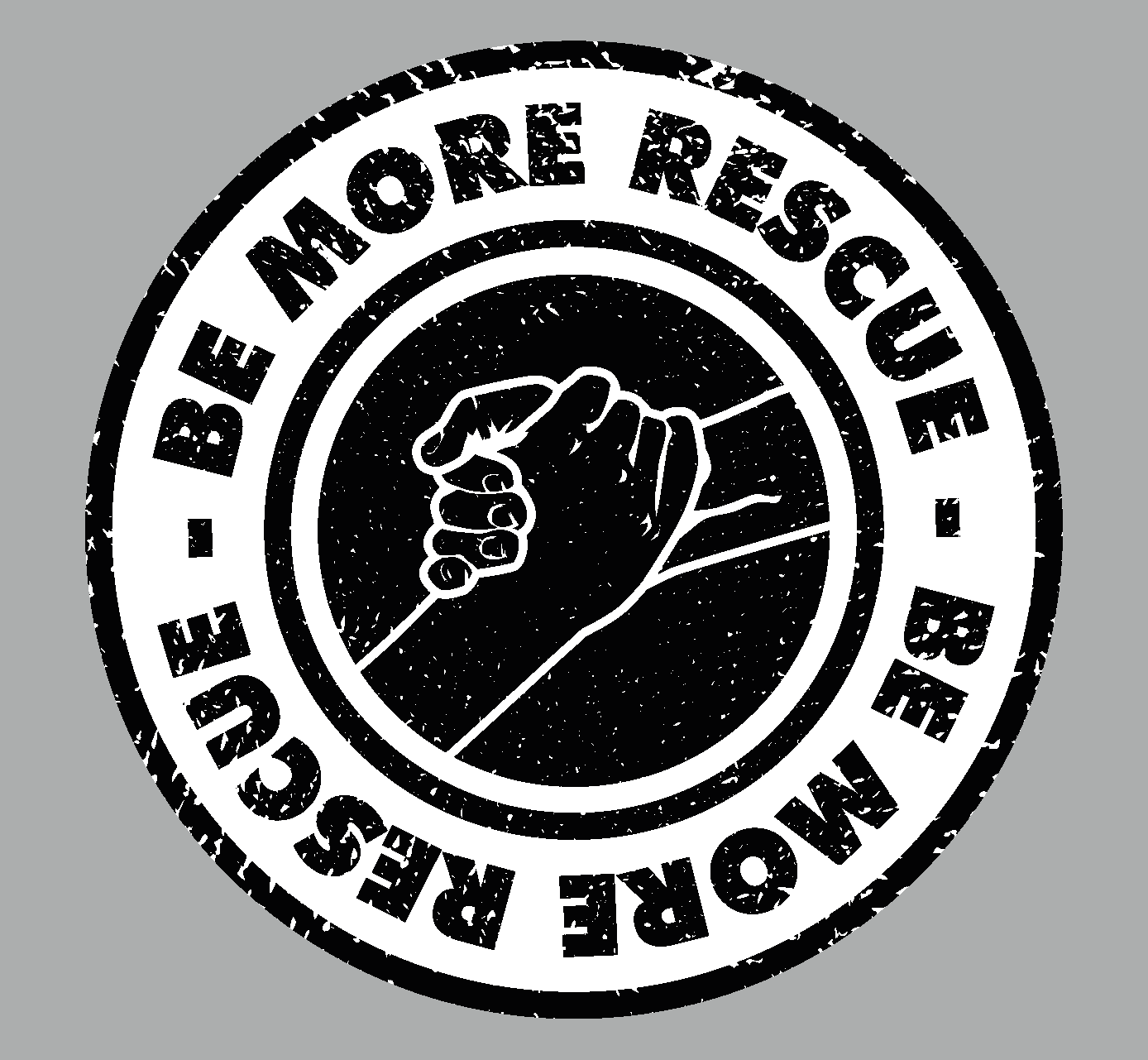 Be More Rescue Sticker - 2 sizes