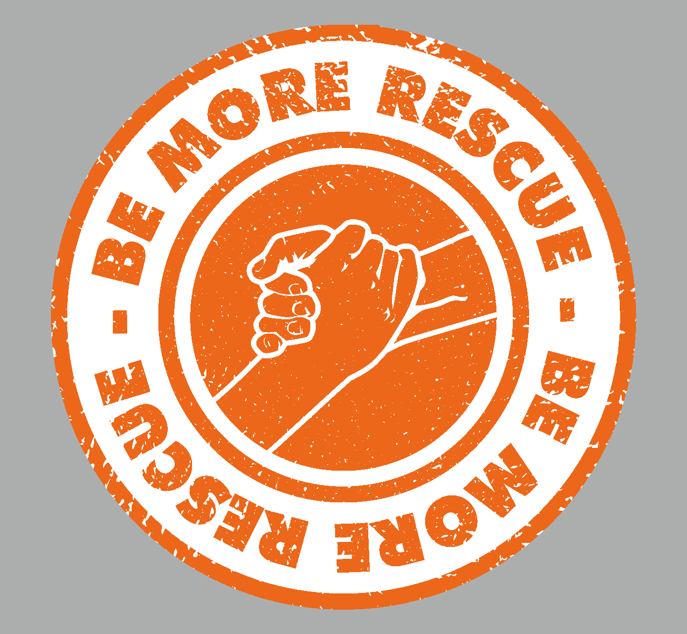 Be More Rescue Sticker - 2 sizes