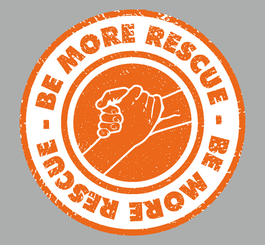 Be More Rescue Sticker - 2 sizes