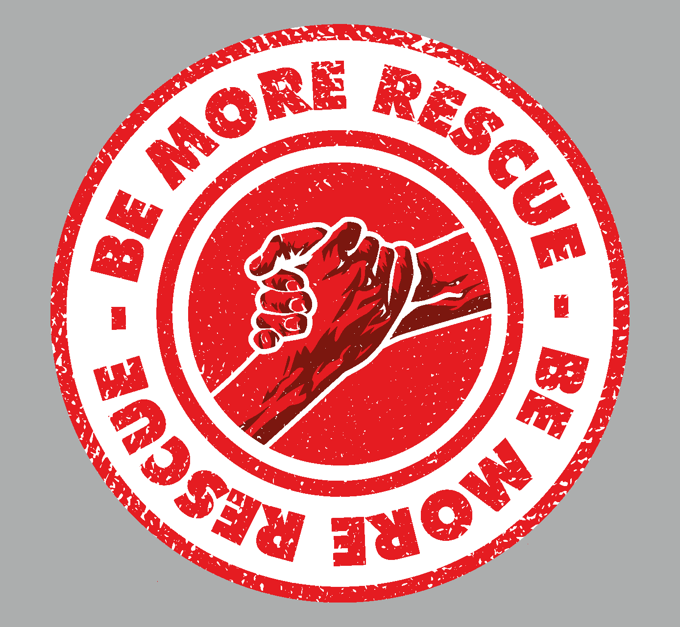 Be More Rescue Sticker - 2 sizes