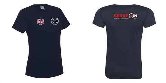 Ladies Cool T Shirt - Search & Rescue Dog Unit