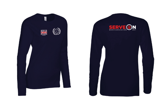 Ladies Longsleeve - Search & Rescue Dog Unit