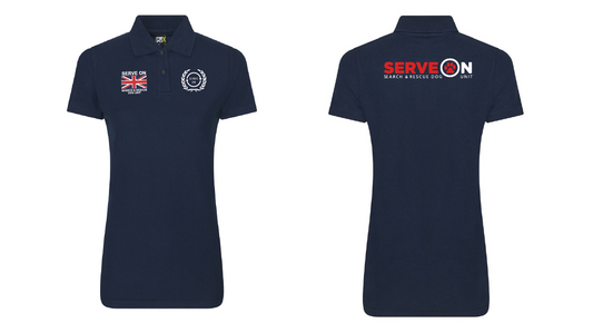 Ladies Cotton Polo Shirt - Search & Rescue Dog Unit