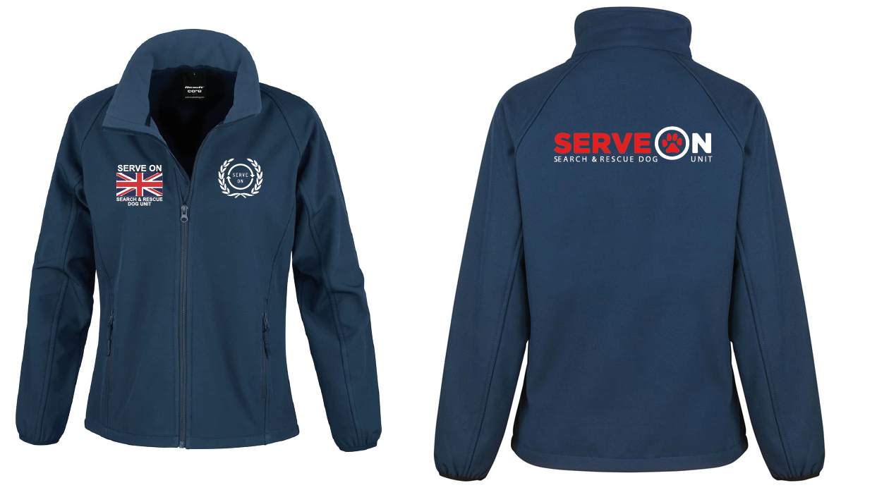 Ladies Softshell - Search & Rescue Dog Unit