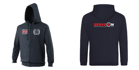 Unisex Zip Hoodie - Search & Rescue Dog Unit