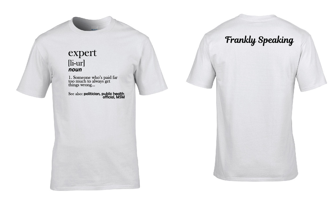 Expert White T Shirt