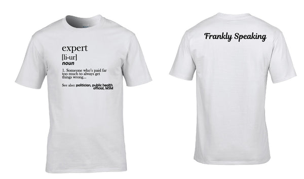 Expert White T Shirt