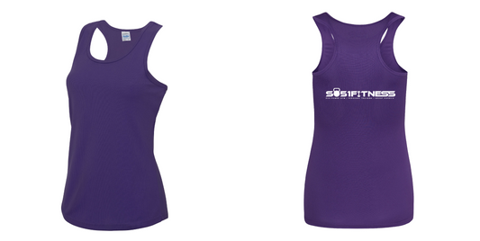 Purple Ladies RacerBack Vest