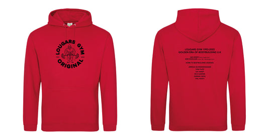 Lougars Golden Era Limited Edition Hoodie Red
