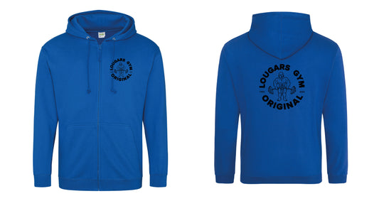 Zip Hoodie Royal Blue