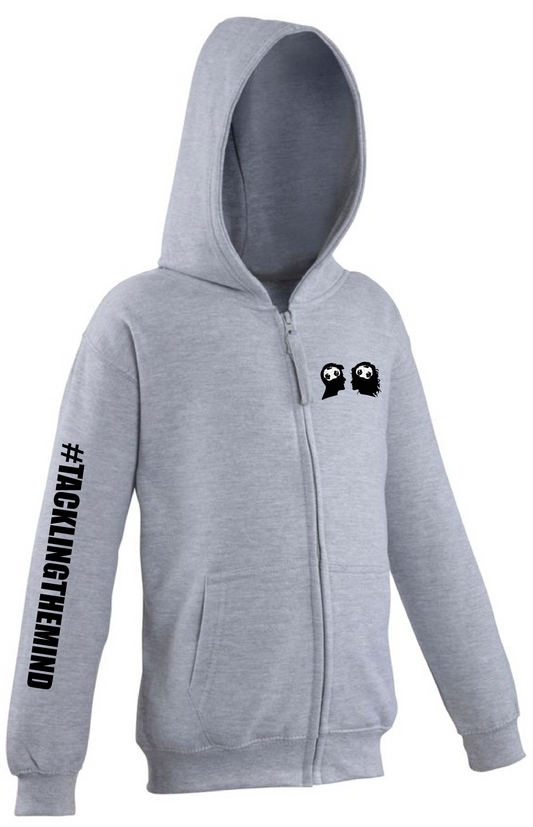 Kids Printed Zip Hoodie