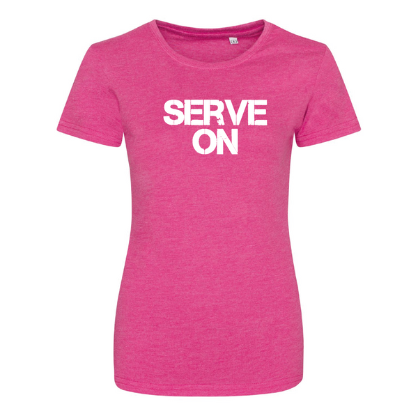 Ladies Heather T Shirt (Bold logo)