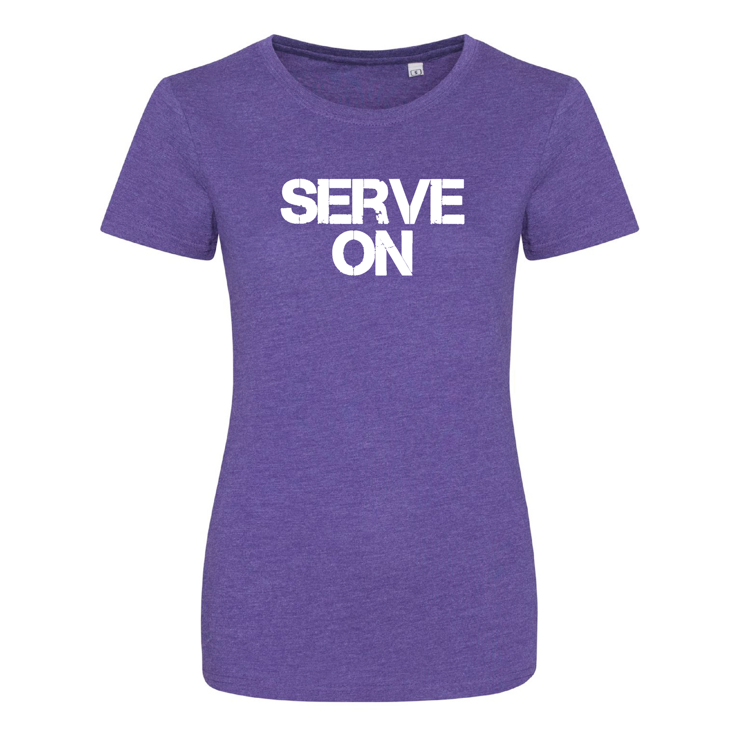 Ladies Heather T Shirt (Bold logo)