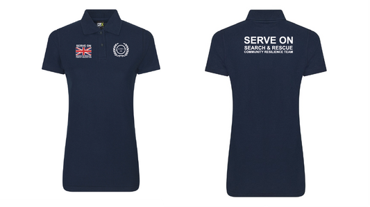 Ladies Cotton Polo Shirt - Community Resilience Team