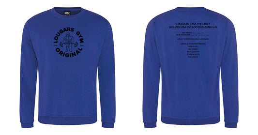 Lougars Golden Era Limited Edition Blue Sweatshirt