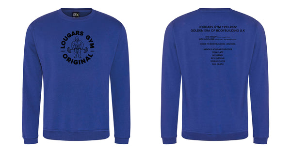 Lougars Golden Era Limited Edition Blue Sweatshirt