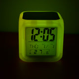Digital Alarm Clock with Colour Changing Lights (upload photos)