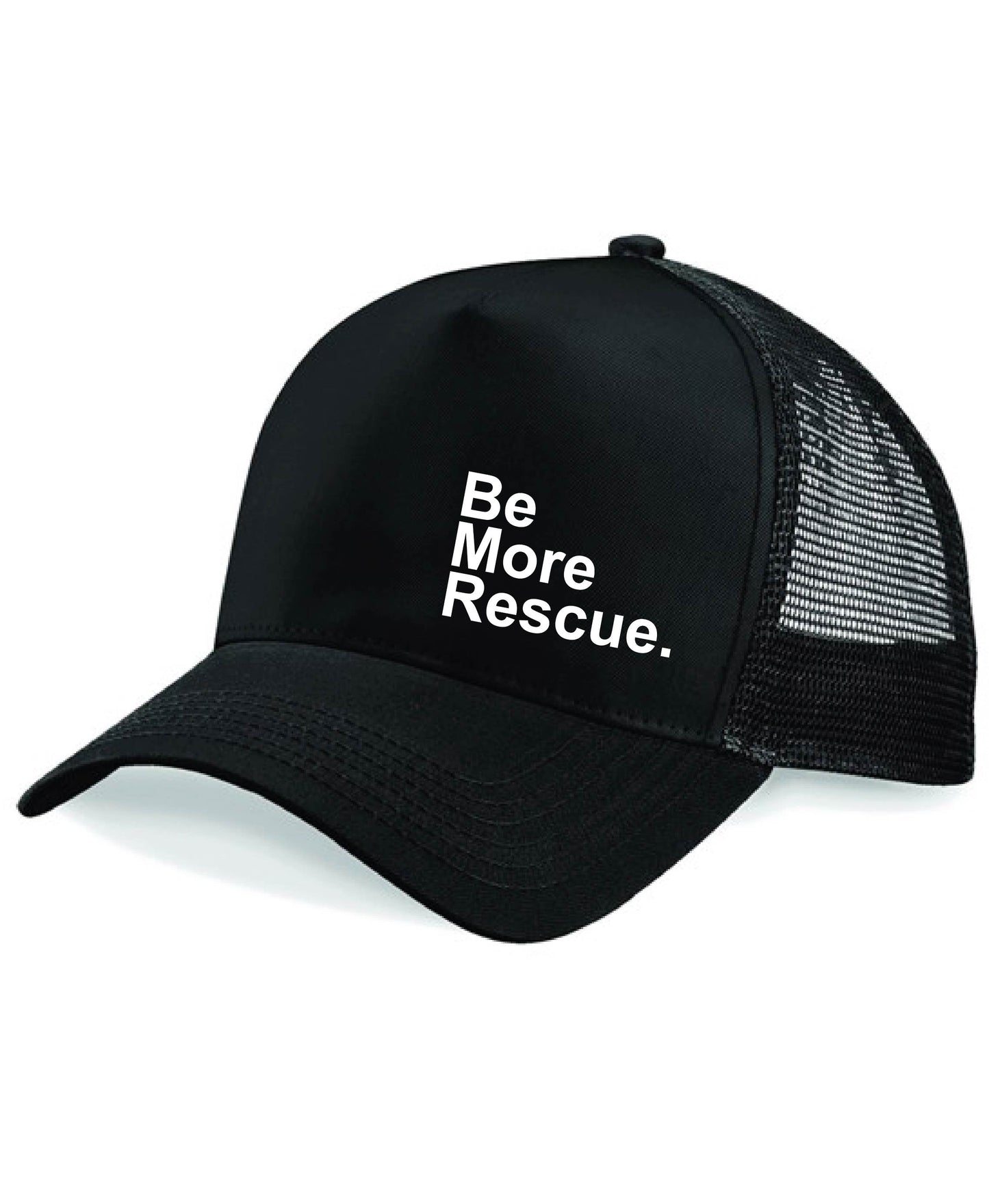 Be More Rescue Trucker Cap