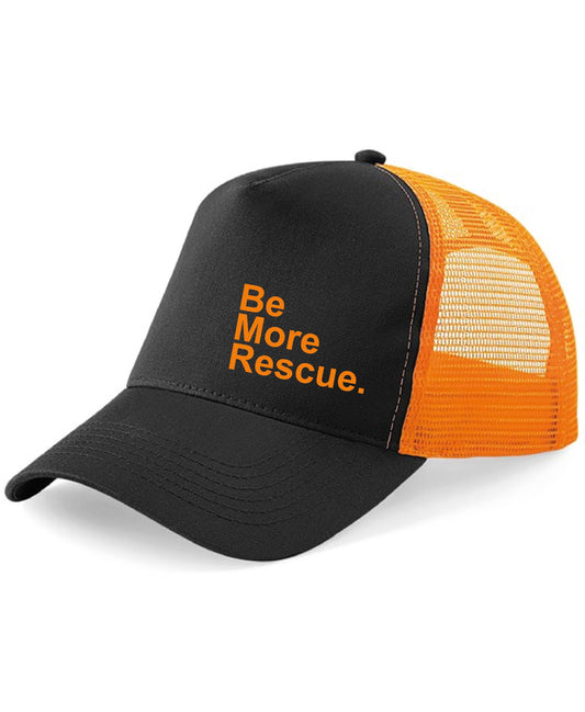 Be More Rescue Trucker Cap