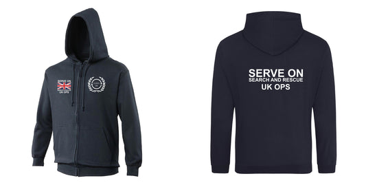 Unisex Zip Hoodie - UK OPS